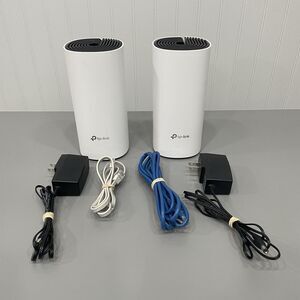 TP-LINK Deco M4R AC1200 Dual-Band Wi-Fi 5 Mesh Router 2-Pack